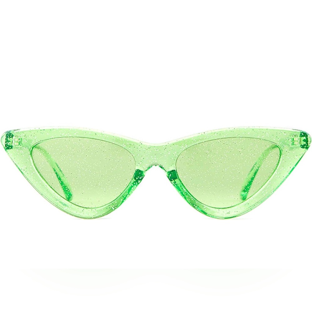 GREEN RETRO SUNGLASSES